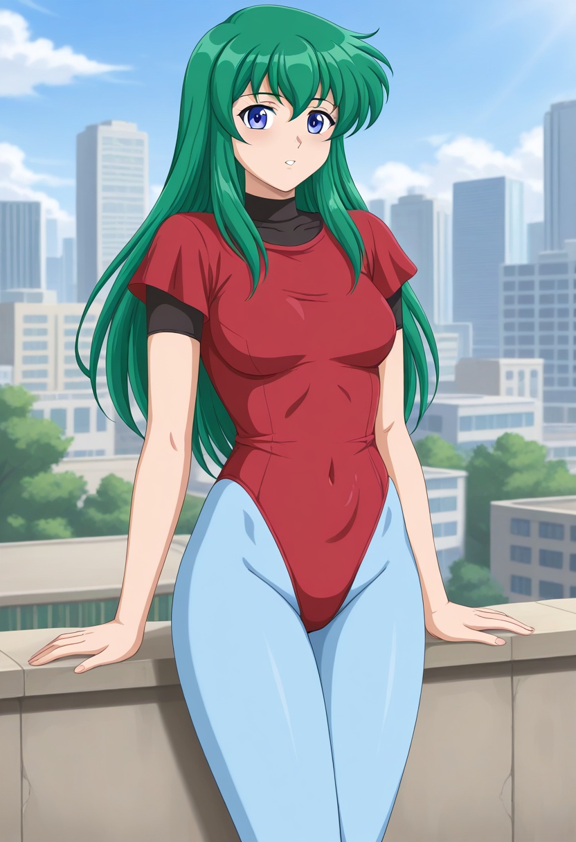 1girl,  solo,  mature female on Tensor.Art
