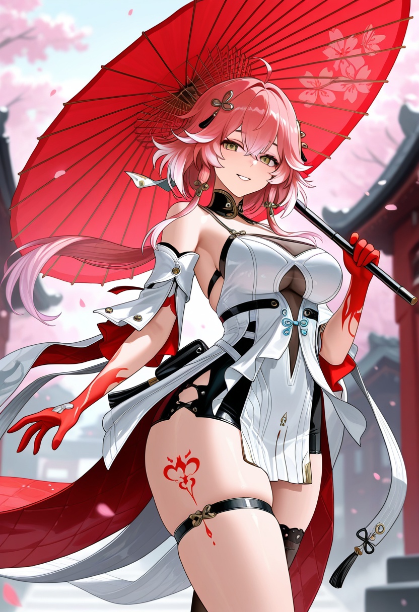 1girl,  changli \(wuthering waves\),  ahoge on Tensor.Art