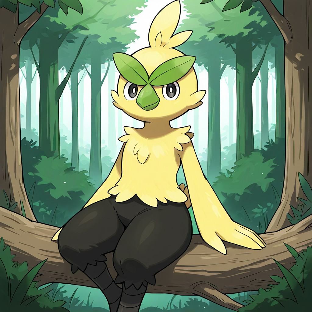 Browt(Pokemon),  anthro,  chicken on Tensor.Art