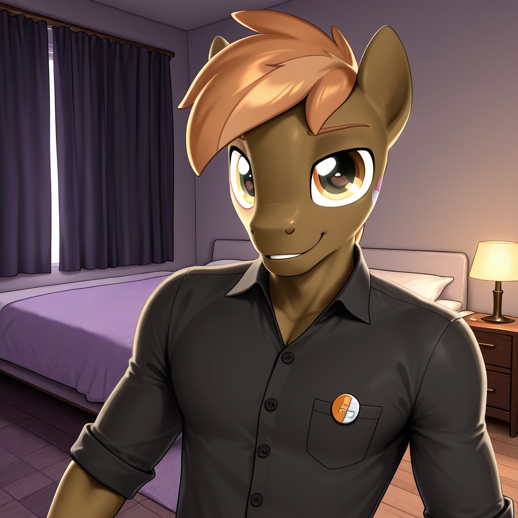 Button(character),  male,  anthro on Tensor.Art
