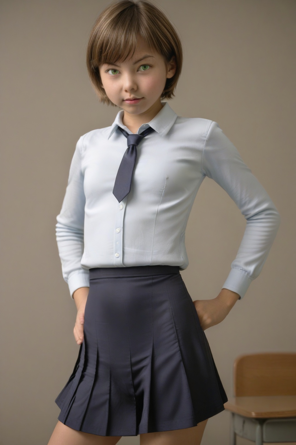 ZOE,  Blouse,  Tie on Tensor.Art