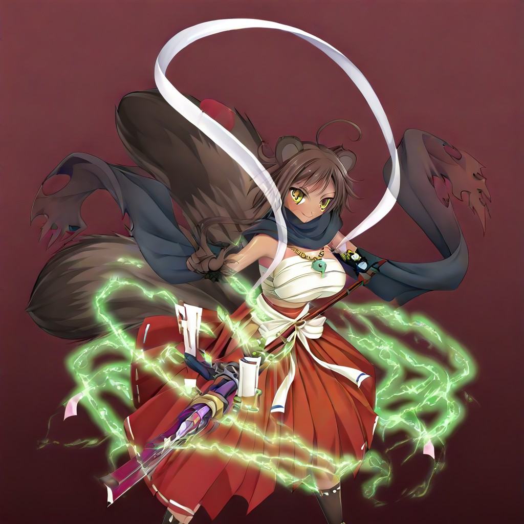 miyabi kisaragi,  bmk,  yellow eyes on Tensor.Art