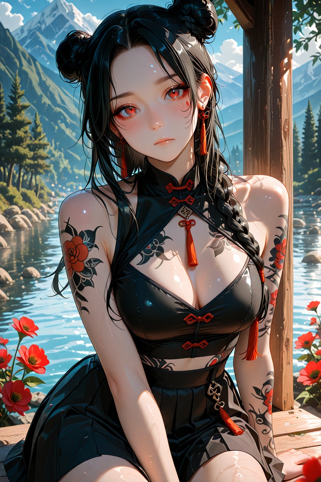 1girl,  breasts,  solo on Tensor.Art