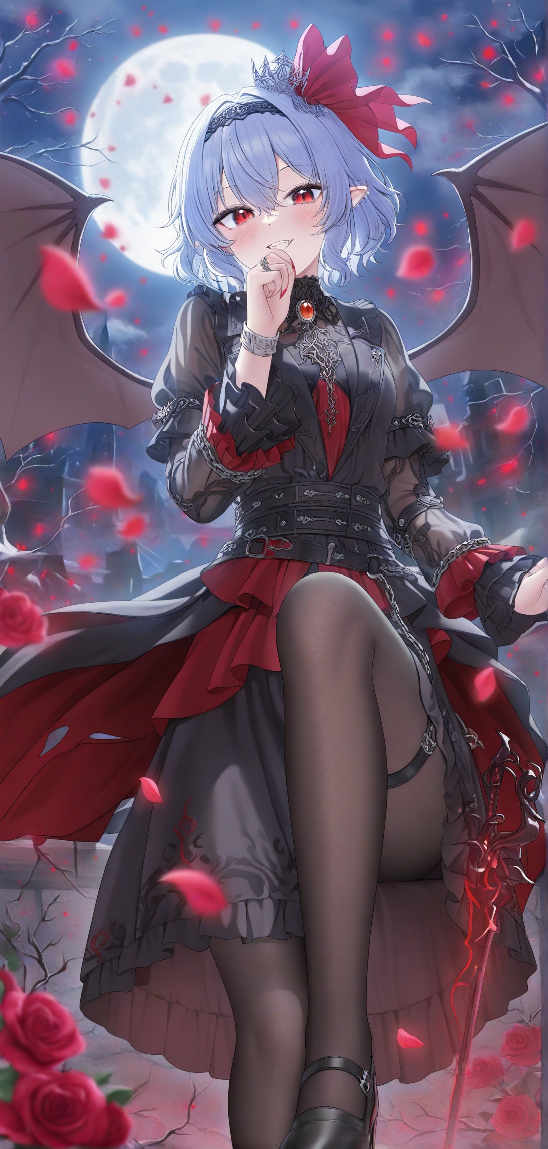 1girl,  dark fantasy on Tensor.Art
