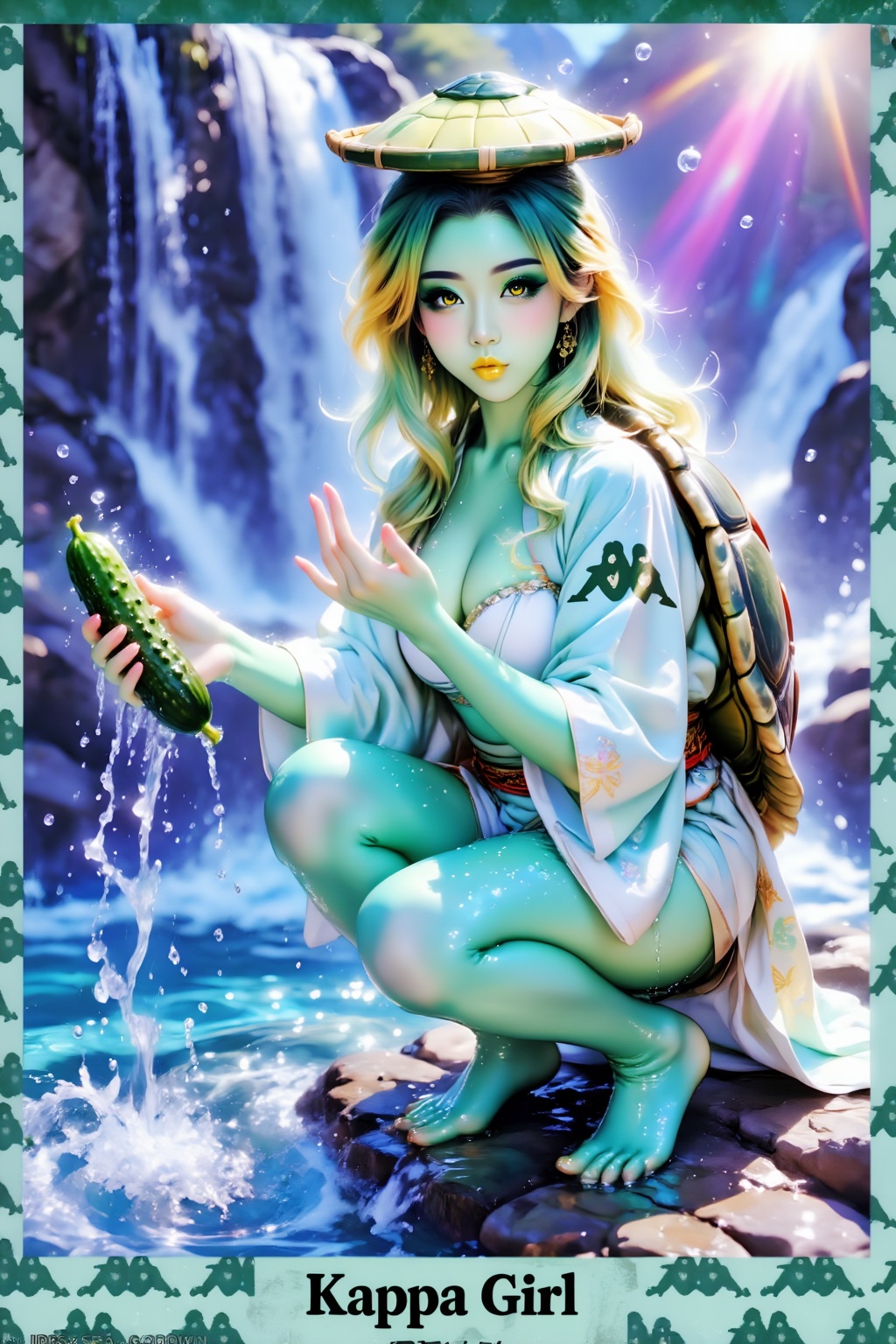 Superior quality,  ranked number one. Inspiration: Waterfall,  Kappa. Kappa on Tensor.Art