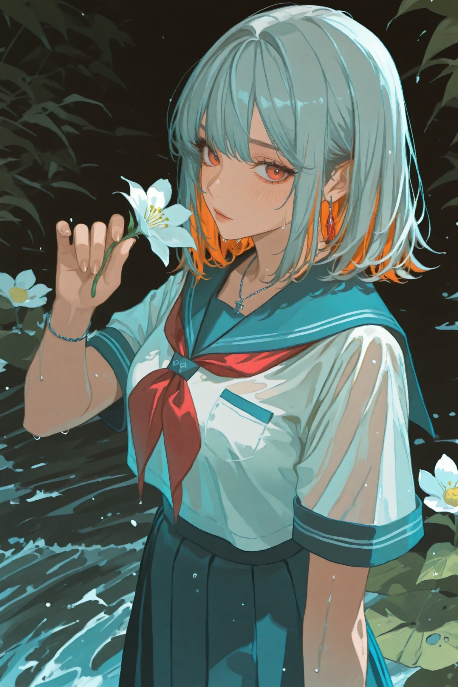 1girl,  solo,  skirt on Tensor.Art