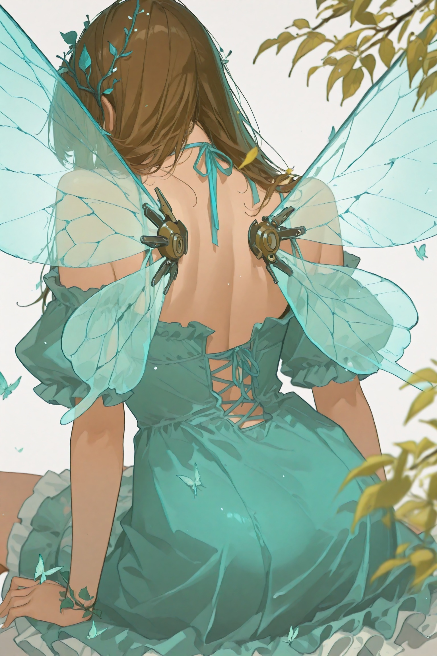 1girl,  wings,  solo on Tensor.Art