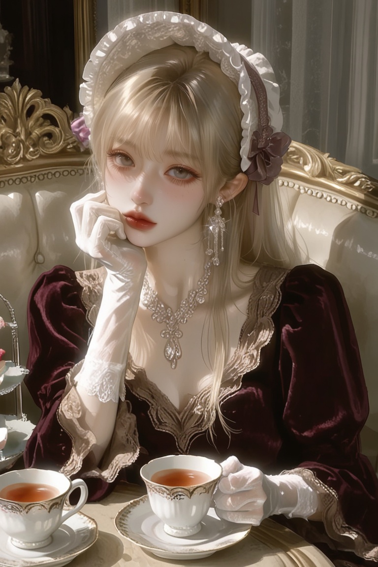 (Highly refined art style) 1female,  solo,  semi realistic young woman on Tensor.Art