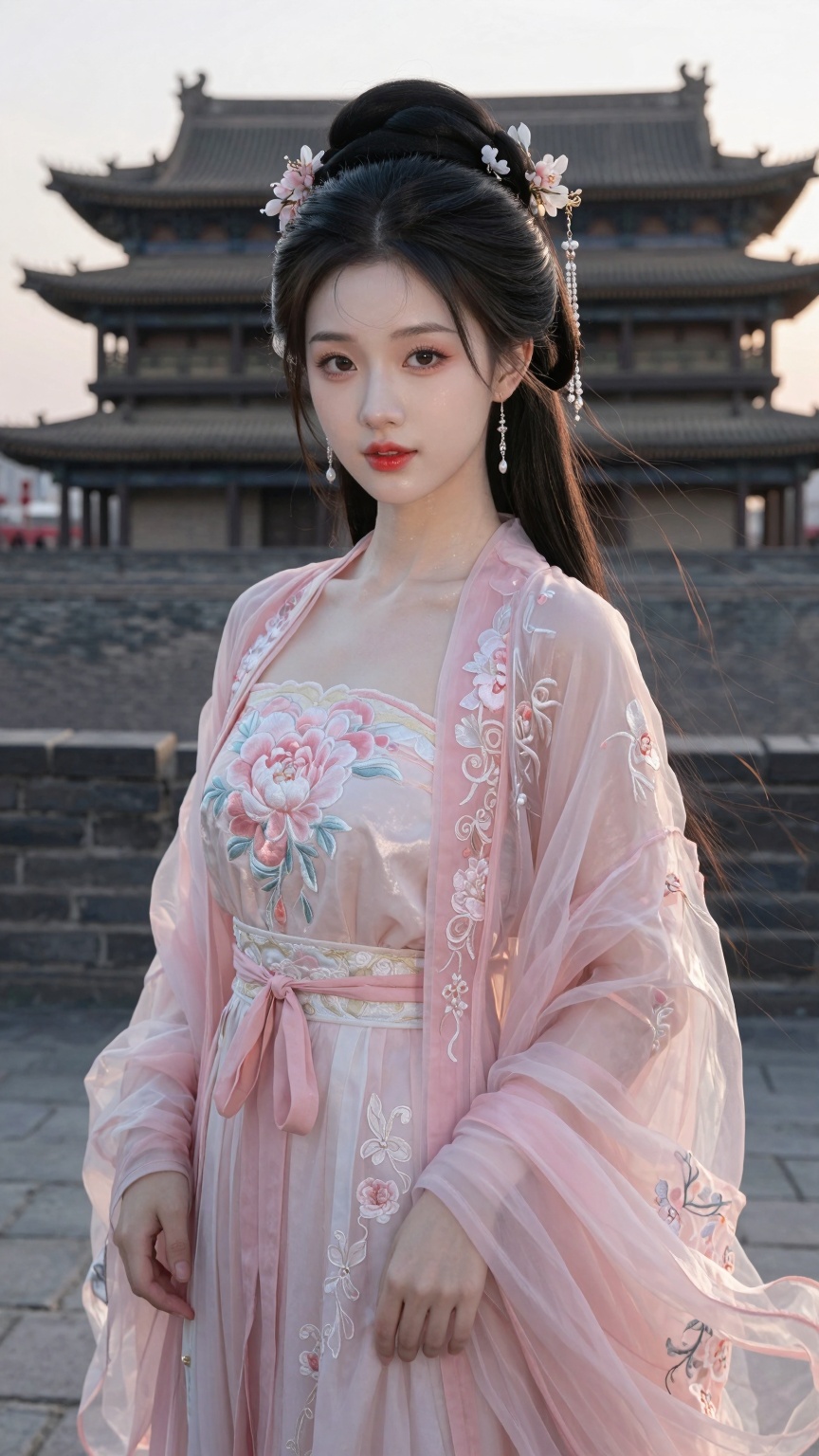 1girl,  solo,  ethereal beautiful young Chinese woman on Tensor.Art