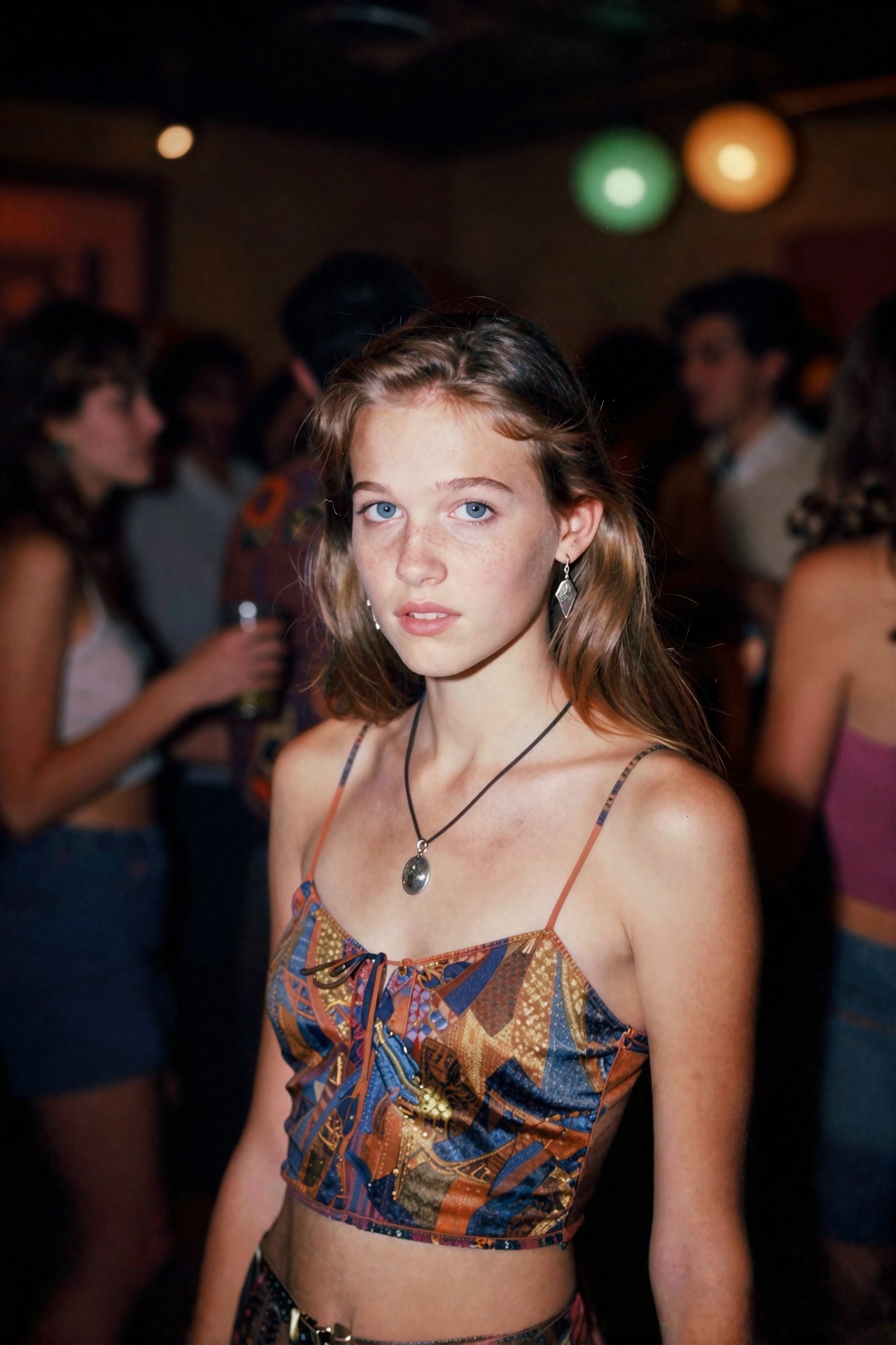 This image stands as an unmistakably authentic analogue photographic masterpiece,  a visceral and evocative period piece t...