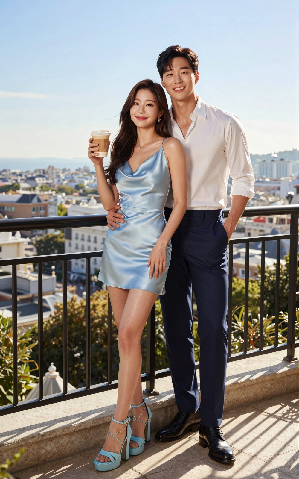 Korean Male Image: A beautiful Korean man boasting a broad chest,  captivating hips,  and toned thighs. Standing at 185cm...