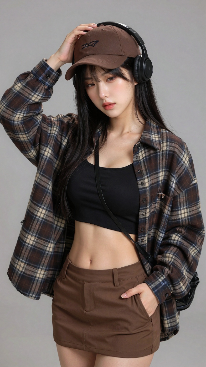 pipizg,  Prompt (English – Cool Beautiful Street Style Girl) Ultra-realistic portrait of a cool and beautiful young Asian...