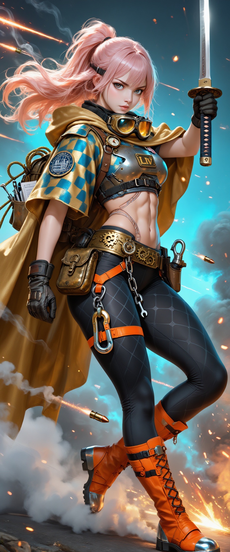 masterpiece,  ultra-detailed,  dynamic cinematic illustration on Tensor.Art