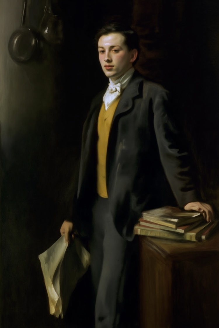 John Singer Sargent Portrait (Z-image) by NobodyButMeow on Tensor.Art