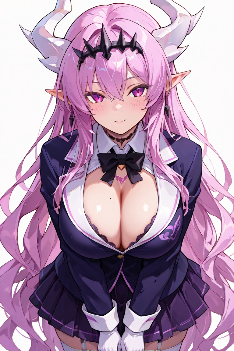 l,  Blazer girls' uniform,  Skirt tattoos(( on Tensor.Art