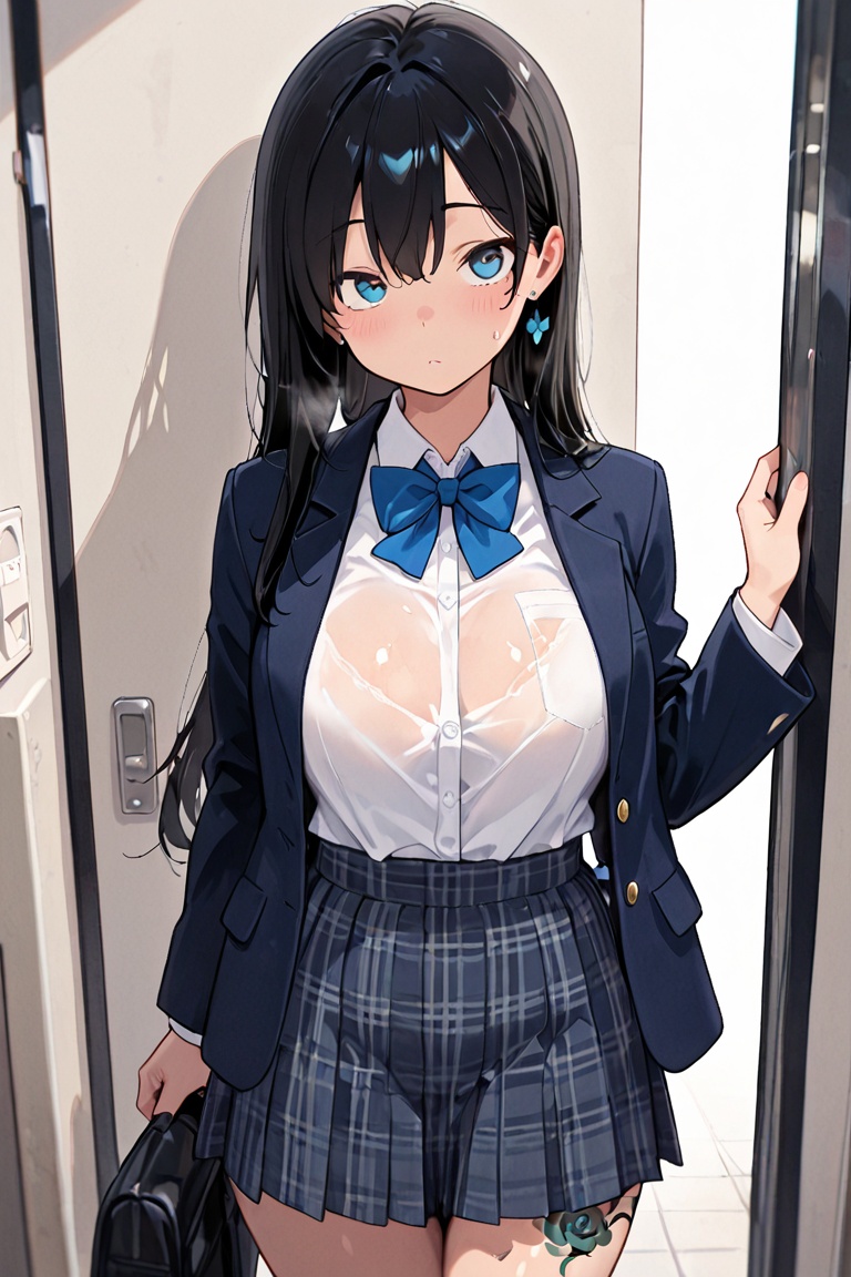 l,  Blazer girls' uniform,  masterpiece on Tensor.Art