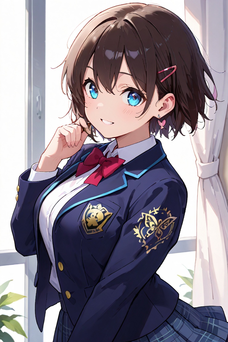 l,  Blazer girls' uniform,  Skirt tattoos on Tensor.Art