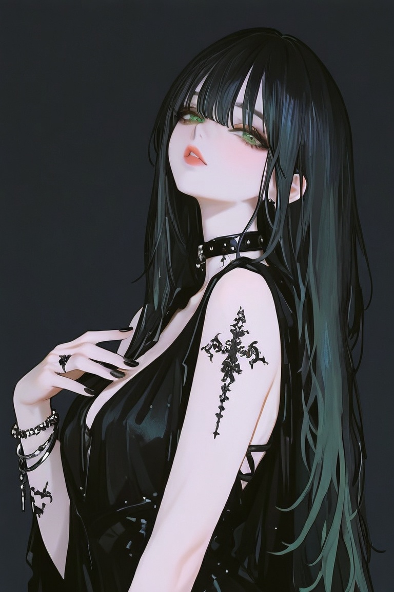 1girl,  solo,  long hair by MONK.REN（猴人 on Tensor.Art