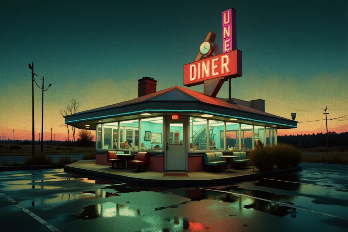 Downbeat American Diner LoRA by Frazz99 on Tensor.Art