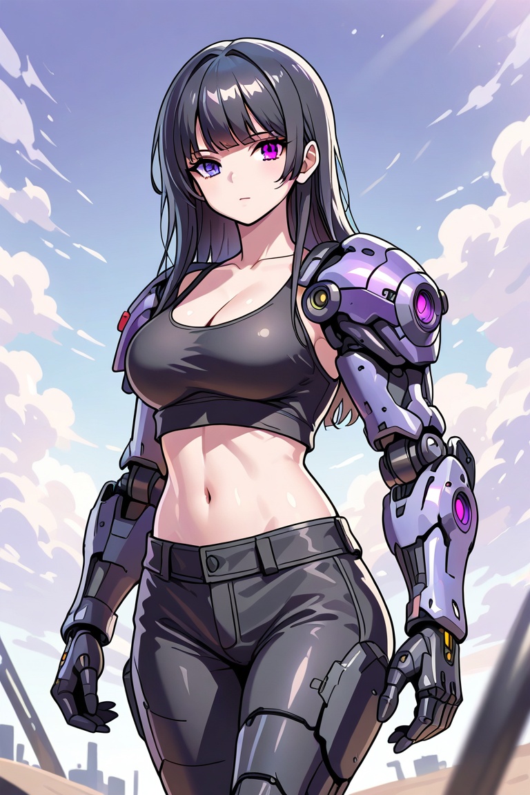 1girl,  solo,  long hair on Tensor.Art
