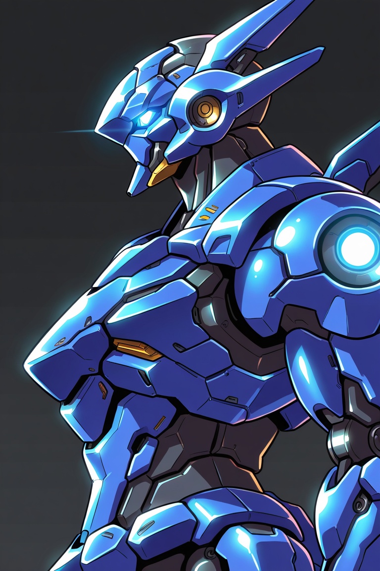 Solo,  blue eyes,  upper body on Tensor.Art