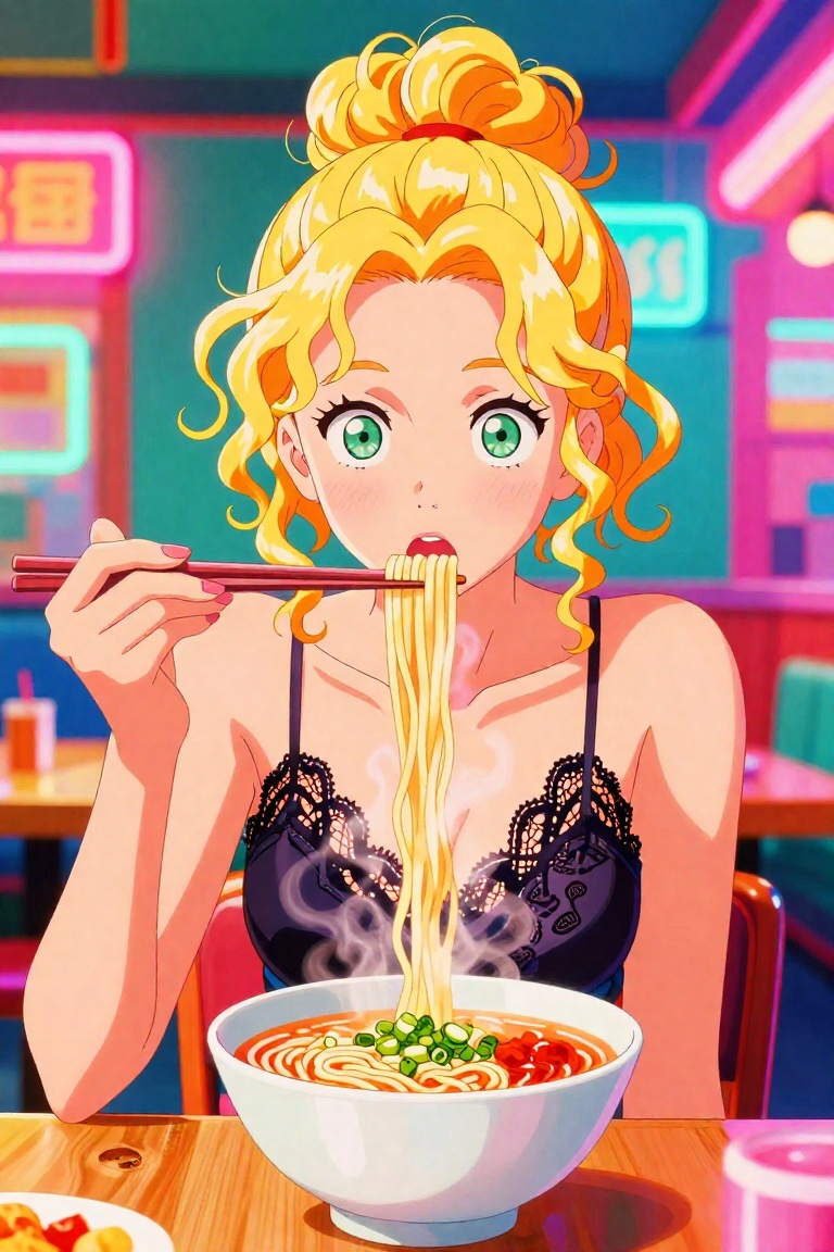 anime,  anime style,  medium shot from chest up on Tensor.Art