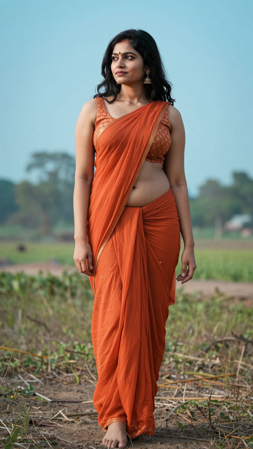 Create a woman in lungi on Tensor.Art