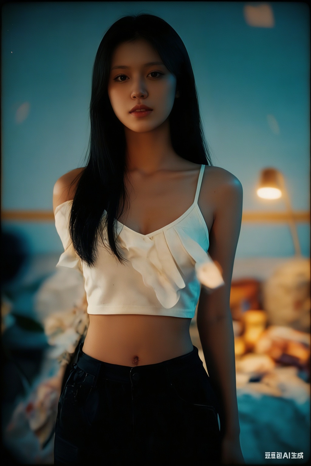 1girl, cinematic, cinematic lighting, dramatic lighting, teal and orange color grade, shallow depth of field, wide screen, ultra detailed, best quality