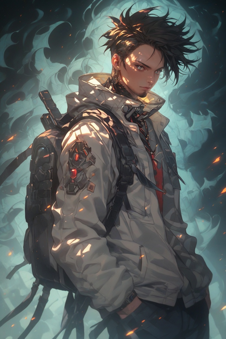 Stylish Anime Clothing|Jacket by AI_Wired on Tensor.Art