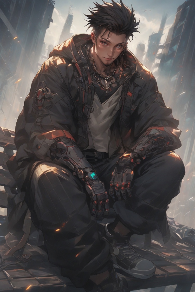 Stylish Anime Clothing|Jacket by AI_Wired on Tensor.Art