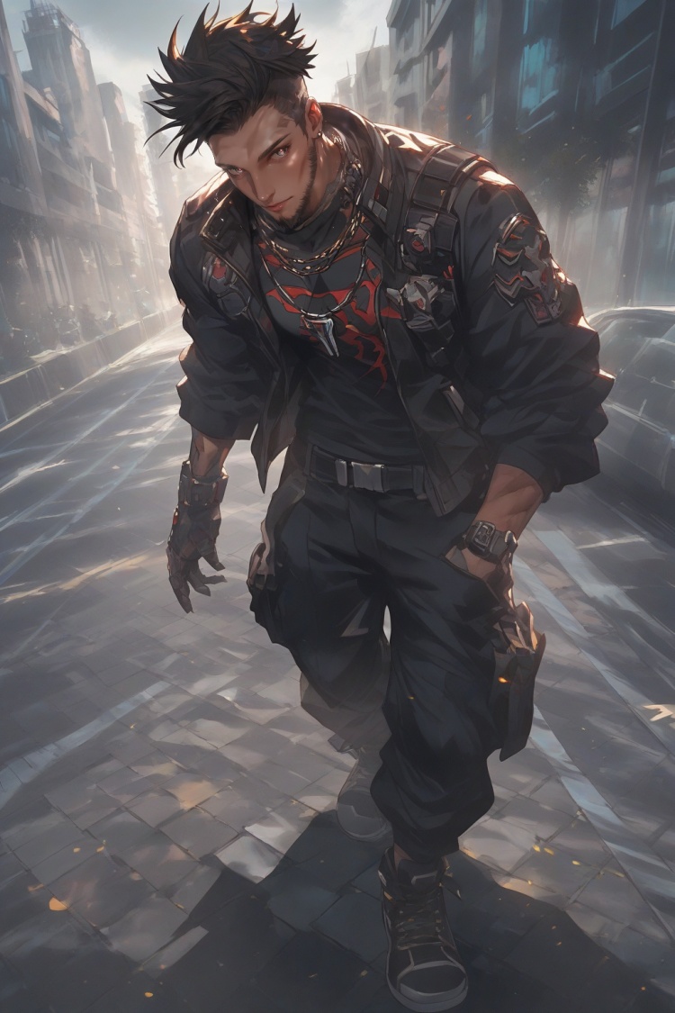 Stylish Anime Clothing|Jacket by AI_Wired on Tensor.Art