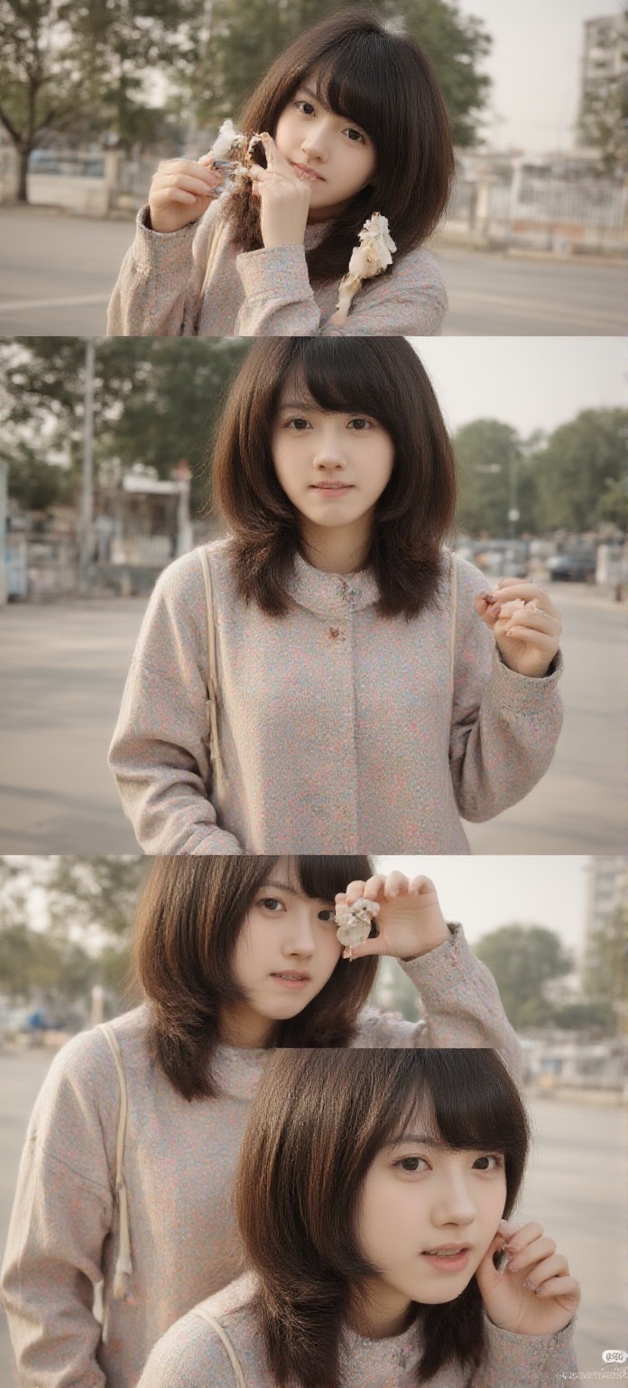 一个女孩,  水手服,  海边 on Tensor.Art