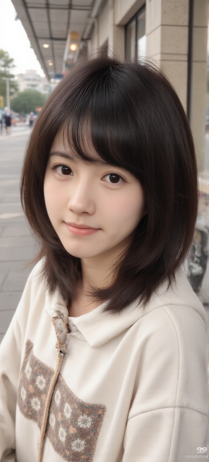 一个女孩,  水手服,  海边 on Tensor.Art