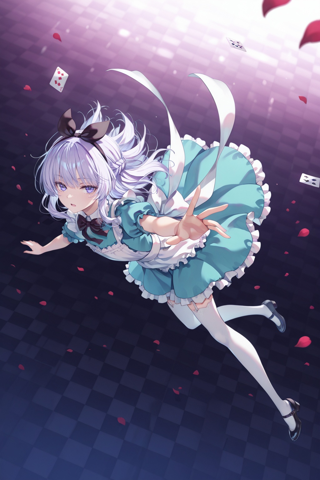 1girl,  ArisuSky,  violet eyes on Tensor.Art