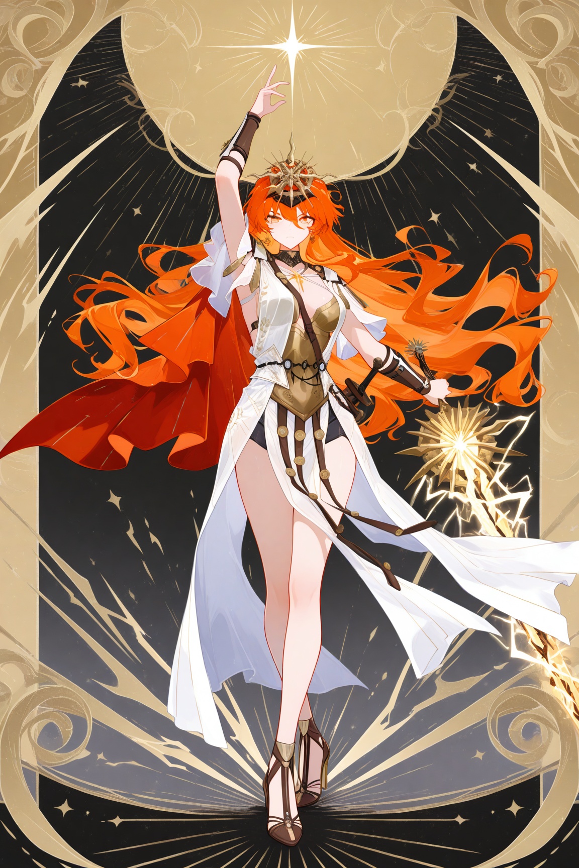 1girl,  ancient greek clothes,  arm armor by Ansl_Ai on Tensor.Art