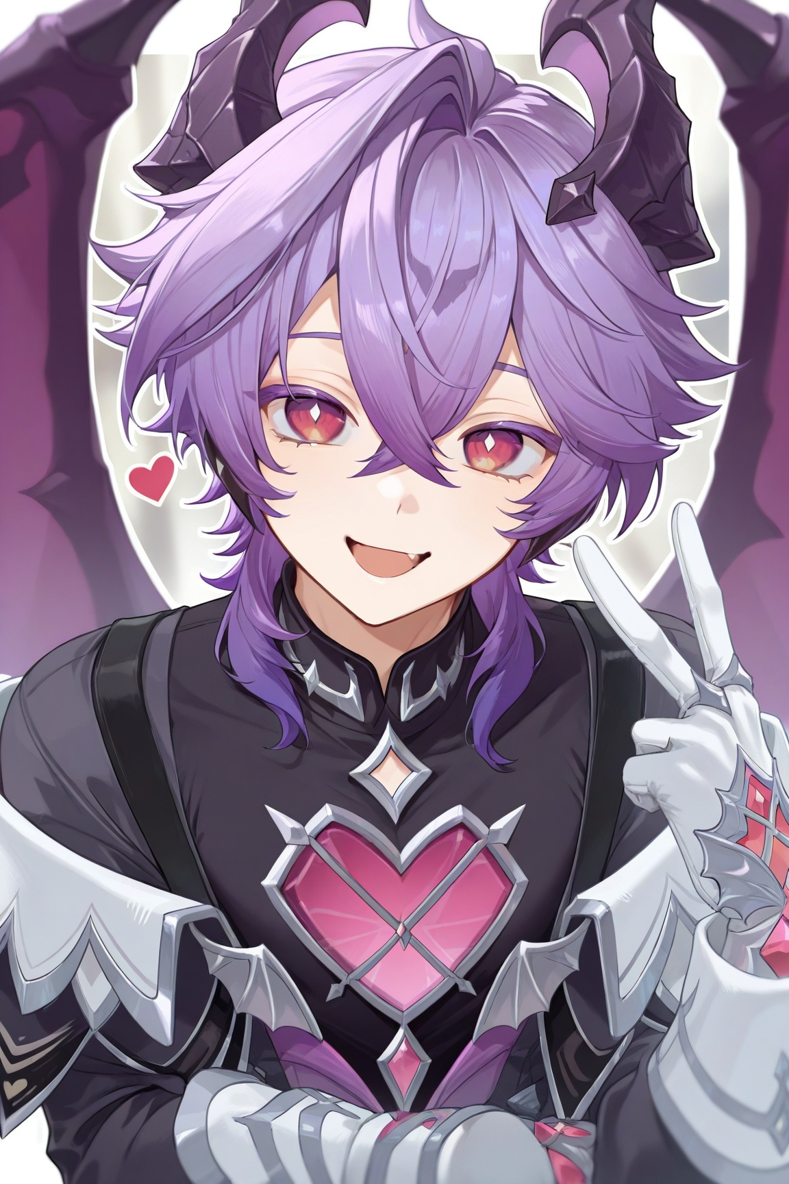 mini durin \(human\) \(genshin impact\),  1boy,  horns by Ansl_Ai on Tensor.Art