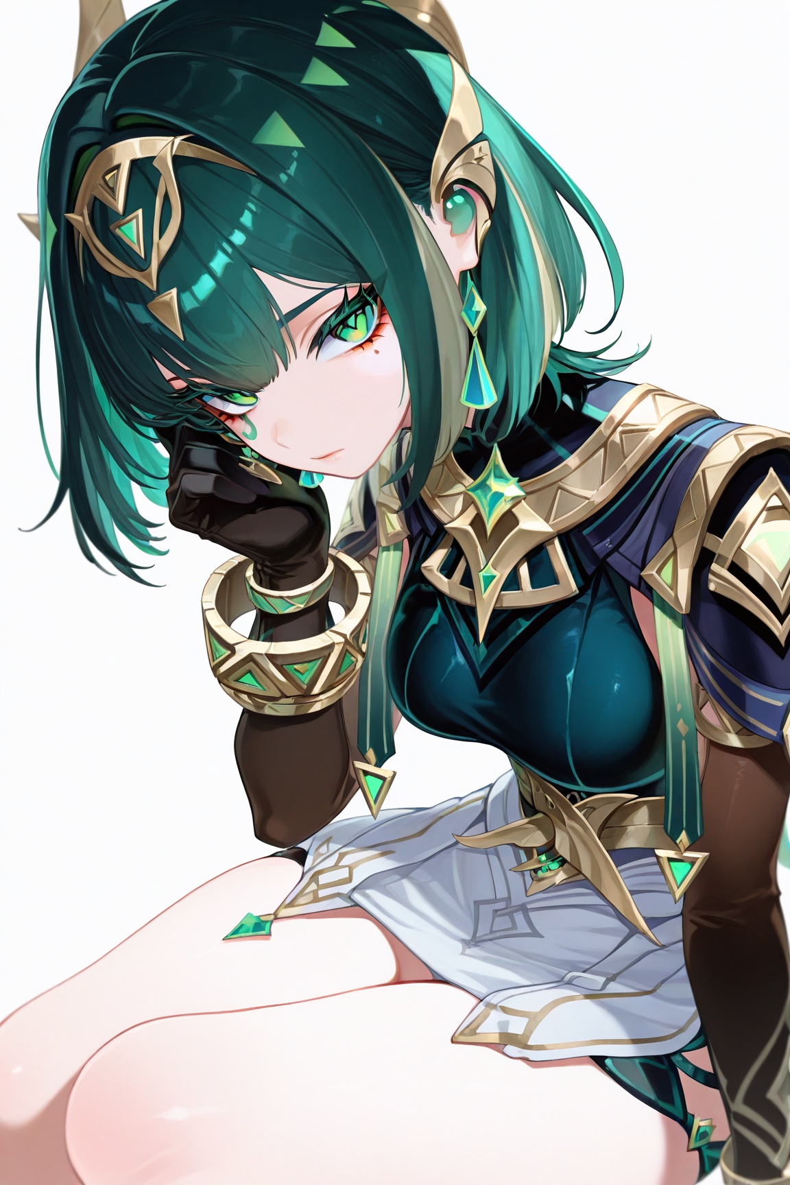 nefer \(genshin impact\),  1girl,  green eyes by Ansl_Ai on Tensor.Art