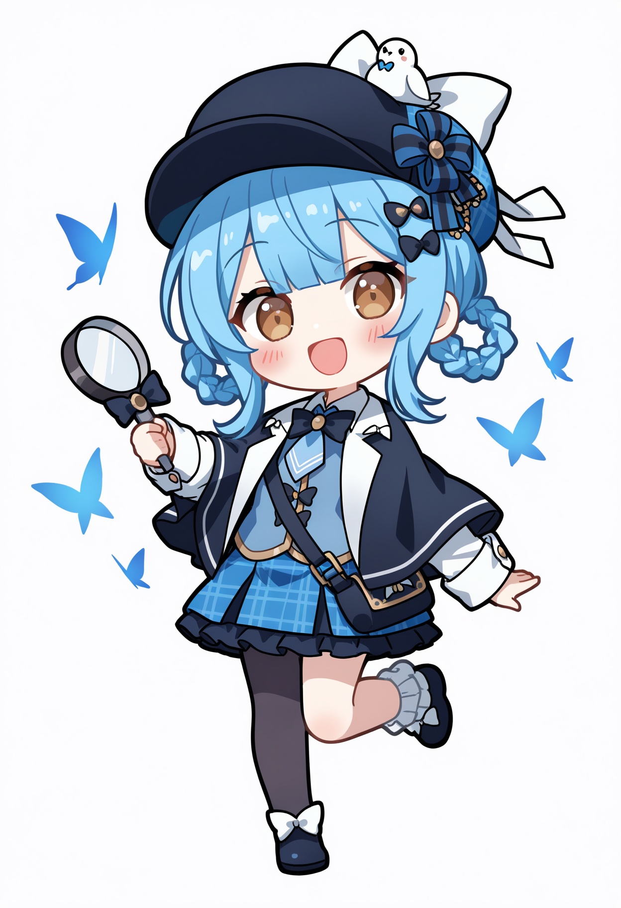 tachibana sherry,  1girl,  magnifying glass by Ansl_Ai on Tensor.Art