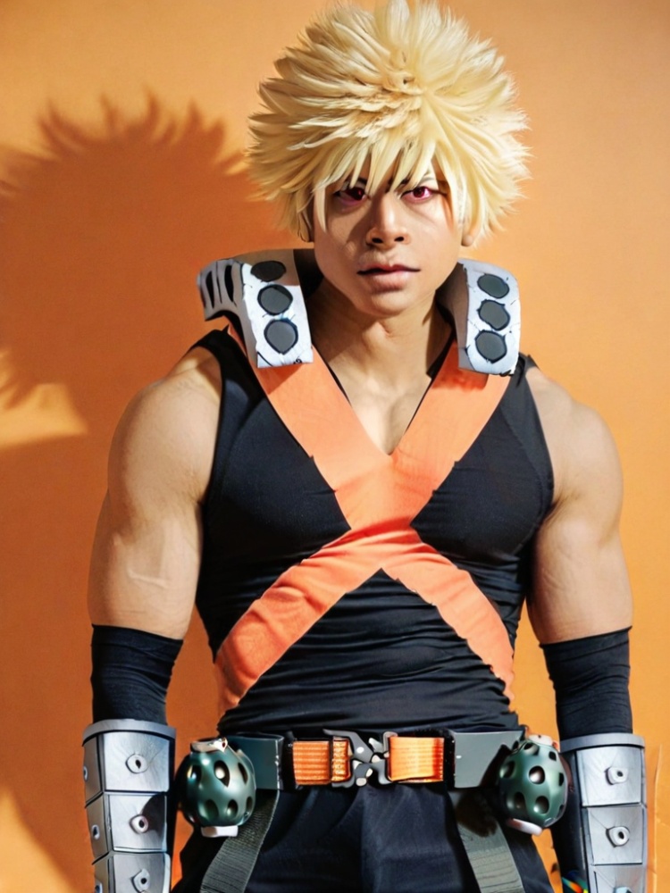 Katsuki Bakugou from Hero Academia (Cosplay) by GuyleD A.I on Tensor.Art