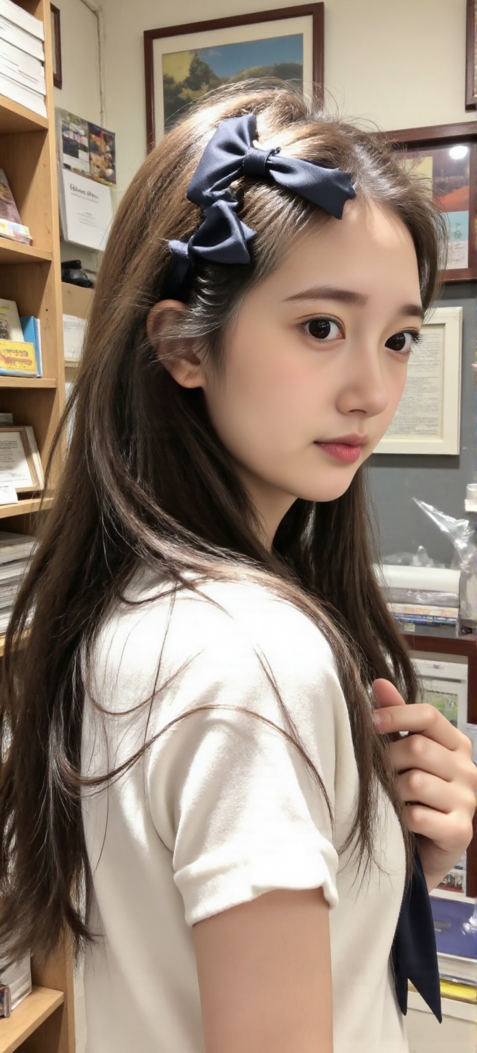 Subject: Description: A young,  innocent Japanese girl,  22 years old on Tensor.Art