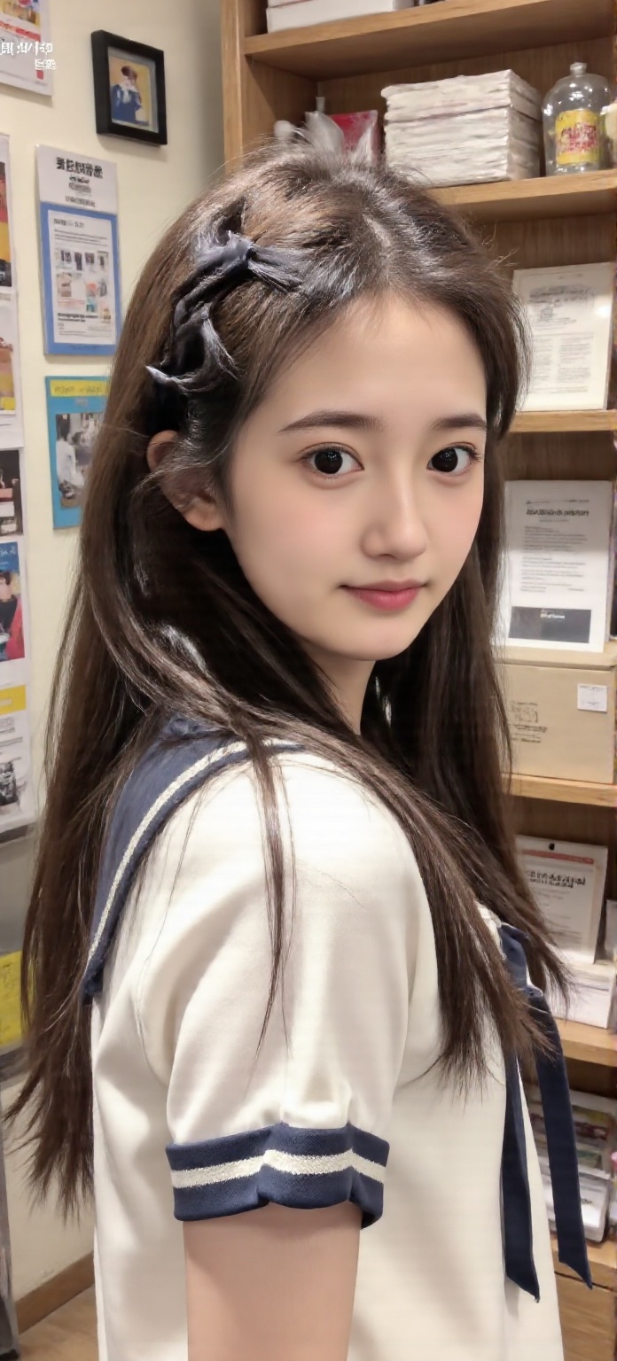 Subject: Description: A young,  innocent Japanese girl,  22 years old on Tensor.Art