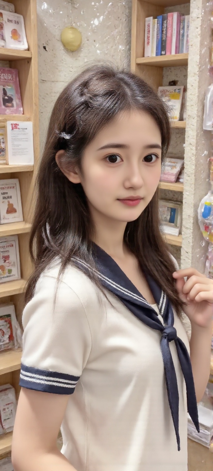 Subject: Description: A young,  innocent Japanese girl,  22 years old on Tensor.Art