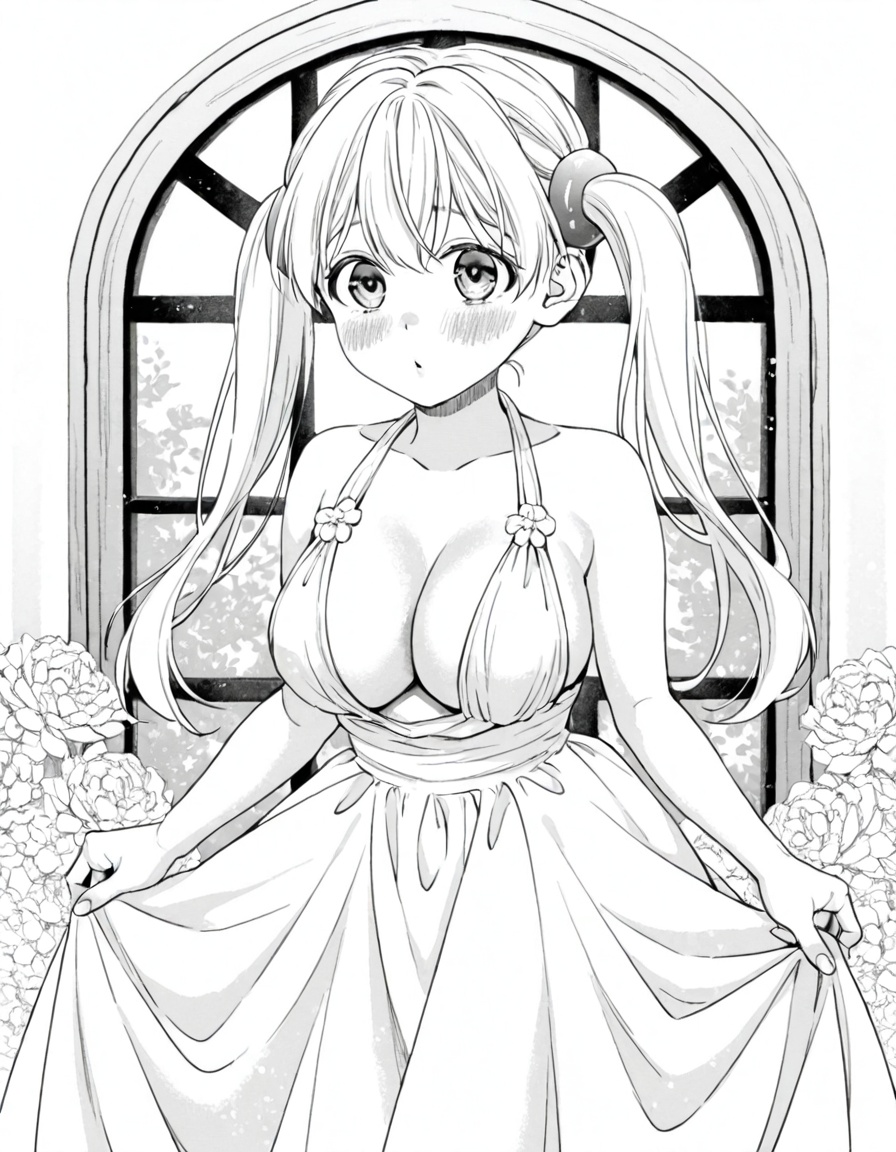 ameliachan,  twintails,  long hair on Tensor.Art