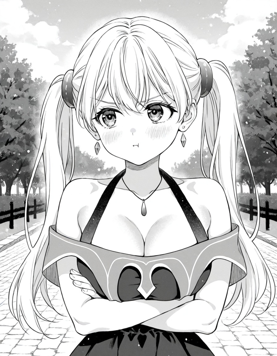 ameliachan,  twintails,  long hair by PinGOrio on Tensor.Art