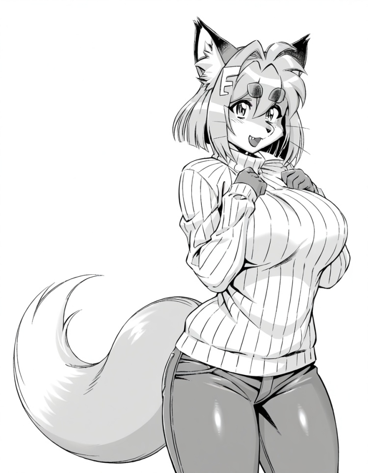 Artist Style: Amakuchi - Foxy rena | (甘口)] 魔法の獣人フォクシィ・レナ by PinGOrio on Tensor.Art