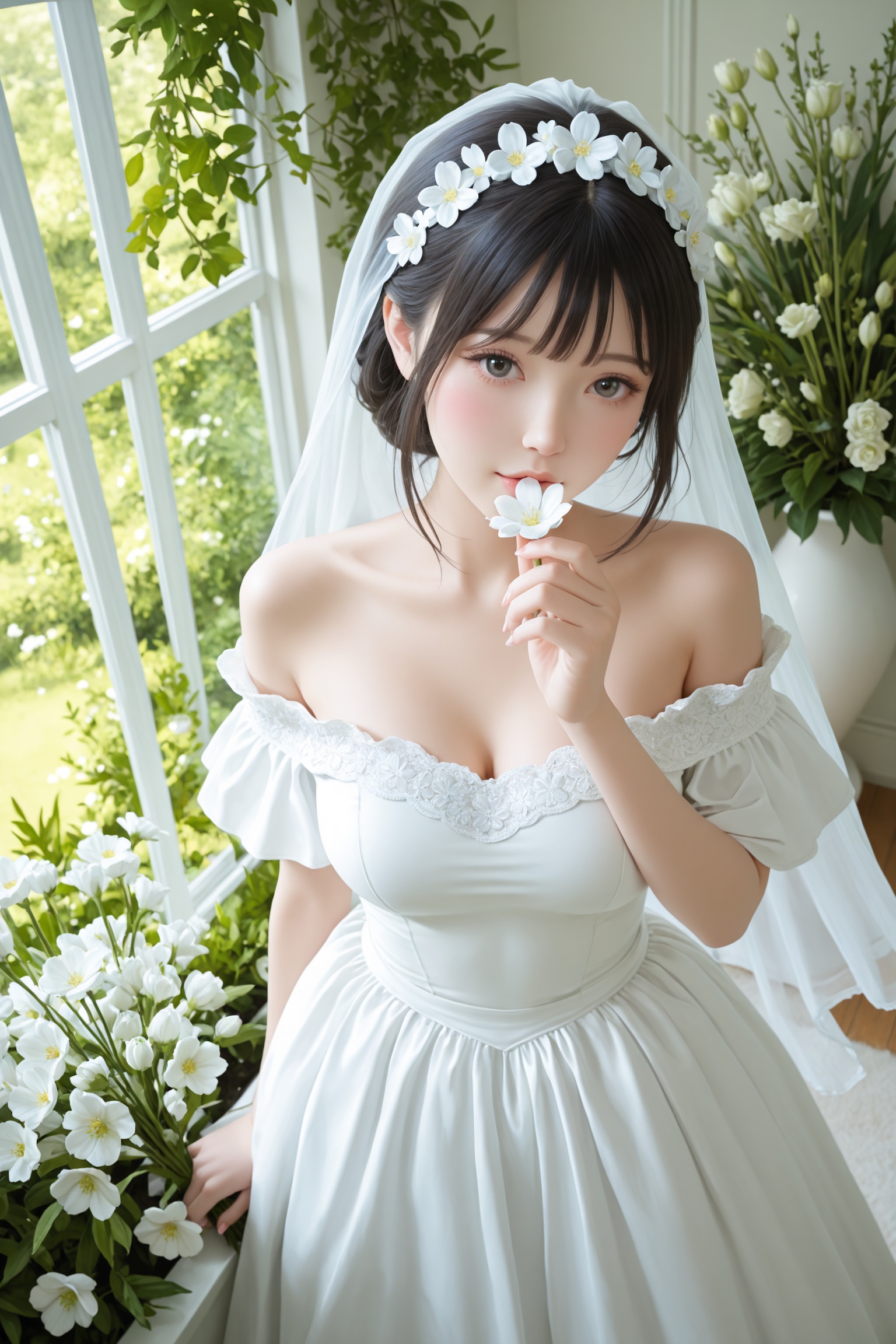1girl,  realistic,  dreamy light on Tensor.Art