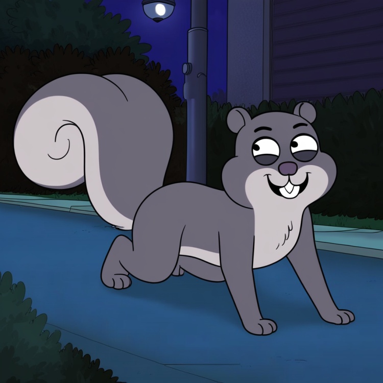 Housebroken Squirrel Style by Xposing_Organisms on Tensor.Art