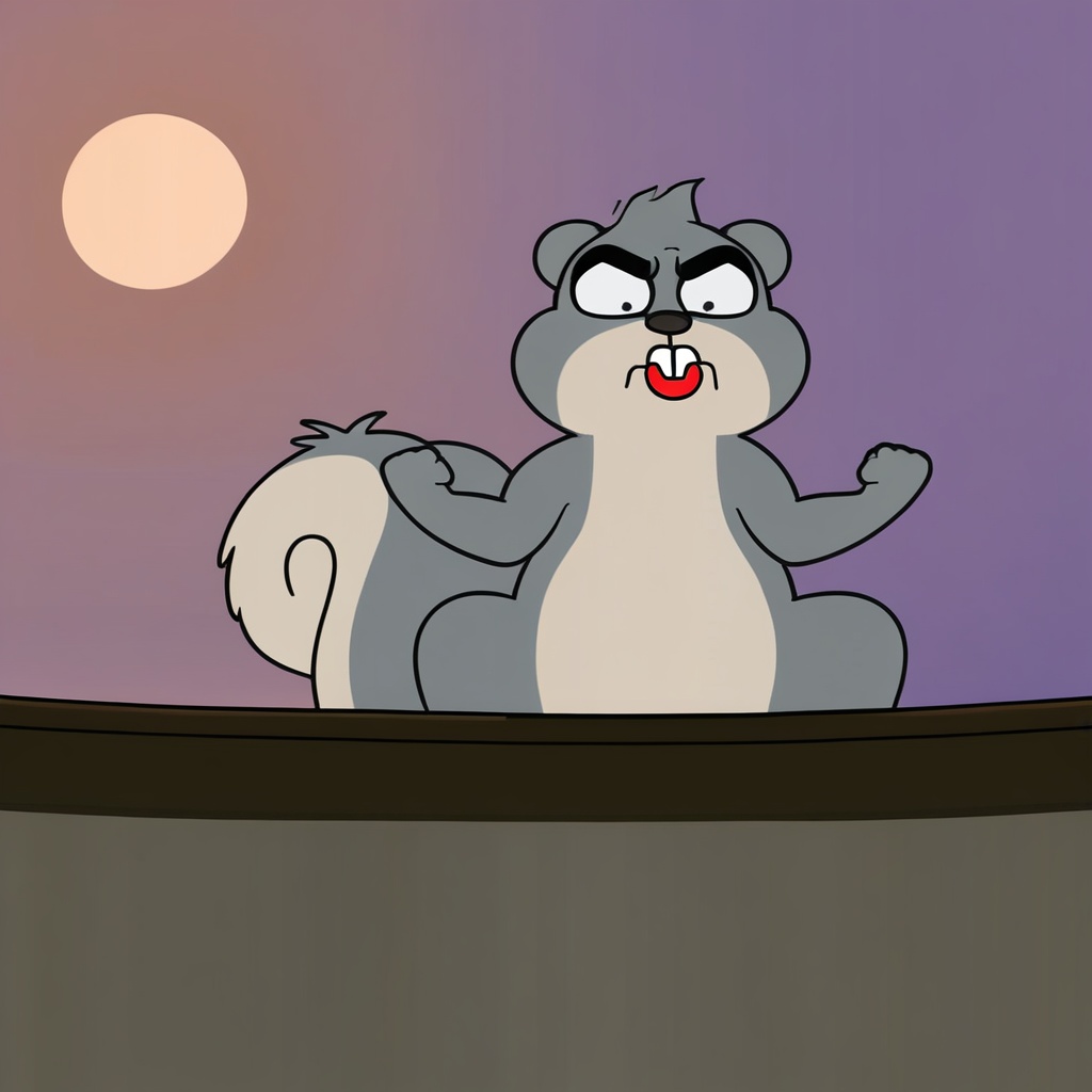 housebroken squirrel style,  buck teeth,  feral by Xposing_Organisms on Tensor.Art