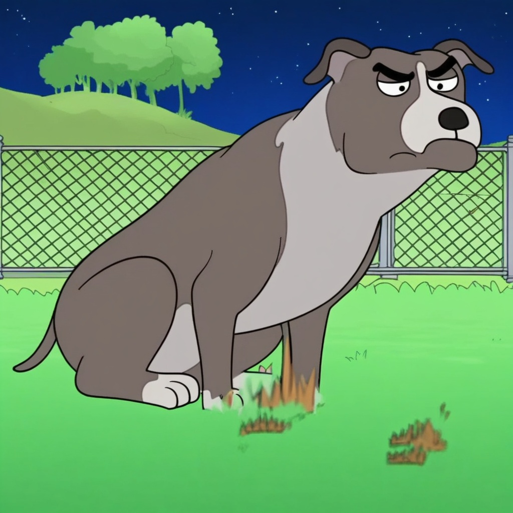 predator pit bull terrier,  feral,  solo by Xposing_Organisms on Tensor.Art