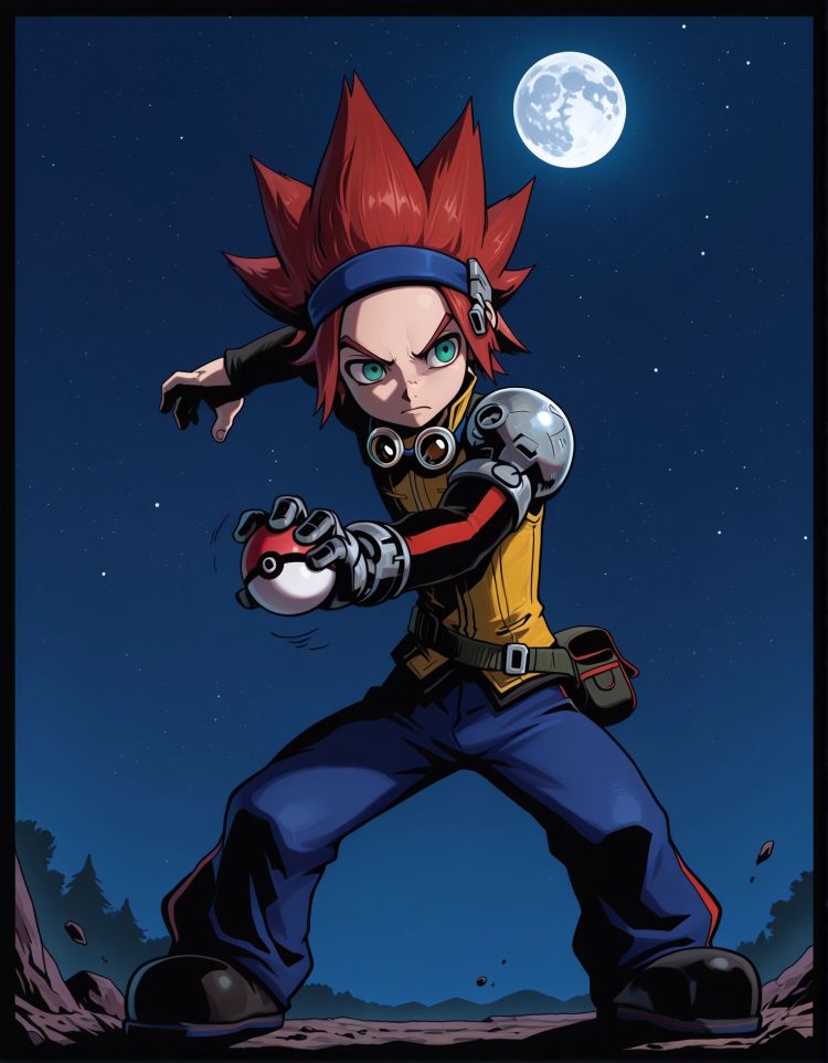 Michael (Pokémon XD: Gale of Darkness) by TheMasterSwordMaster on Tensor.Art